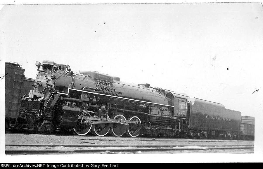 C&O 2-8-4 #2777 - Chesapeake & Ohio